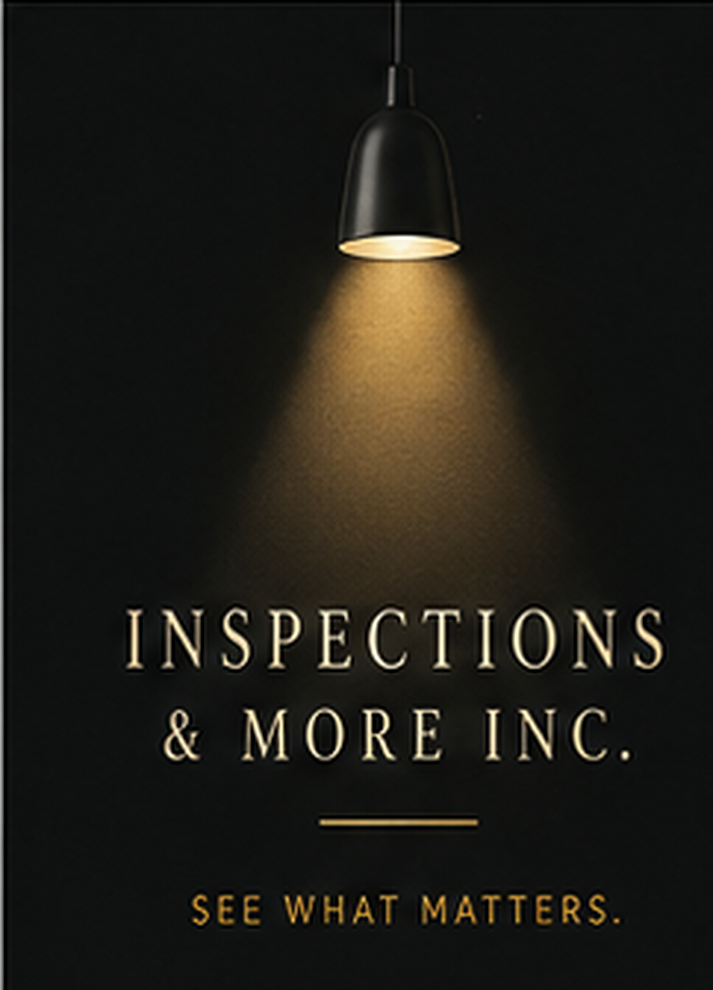 Inspections & More Inc. See What Matters.